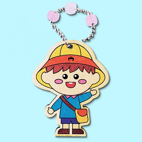 메이크문구 DIY490 가방고리만들기 유치원생 남아