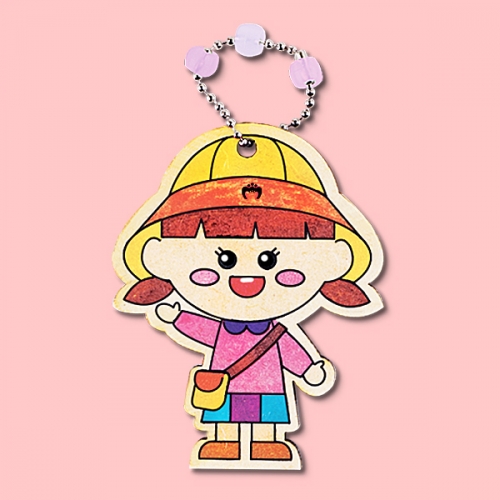 메이크문구 DIY491 가방고리만들기 유치원생 여아