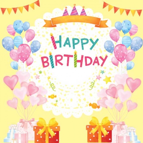 [키즈파람] 생일현수막 098