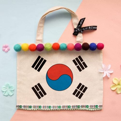 태극기 미니에코백