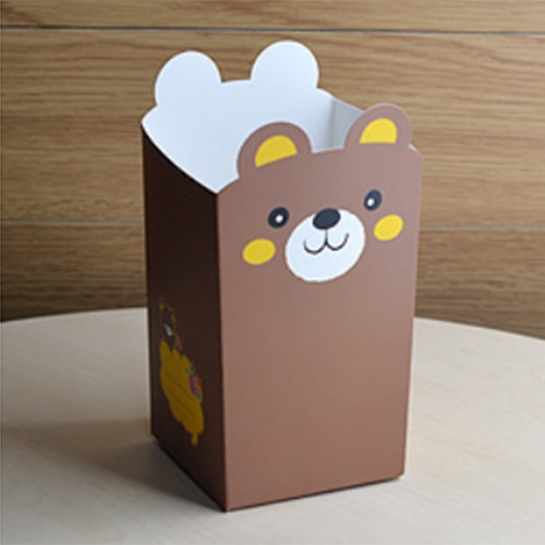 팝콘트레이 1세트-곰