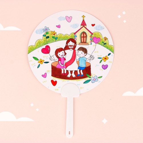 예수님 부채