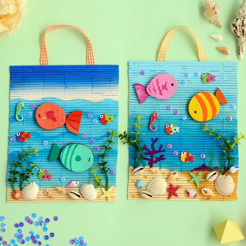 바다 나무발꾸미기 5set