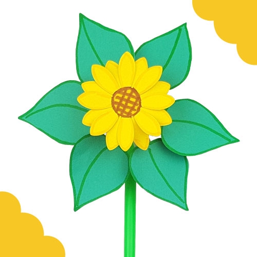 해바라기바람개비