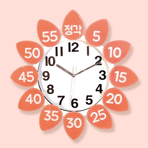 시계분침태그(꽃잎)
