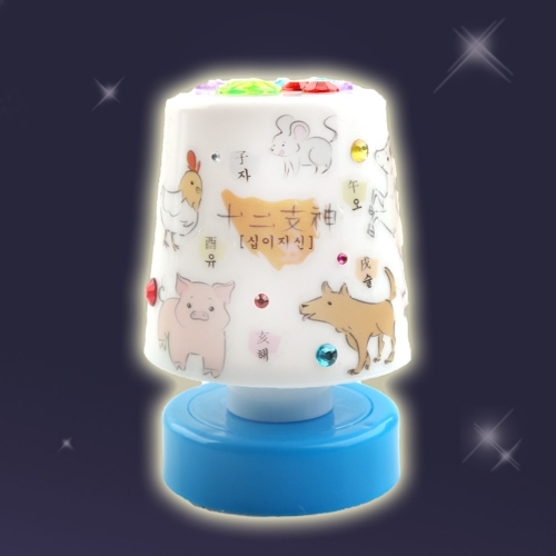 쉽게꾸미는 십이지신스탠드(투명컷팅스티커포함)