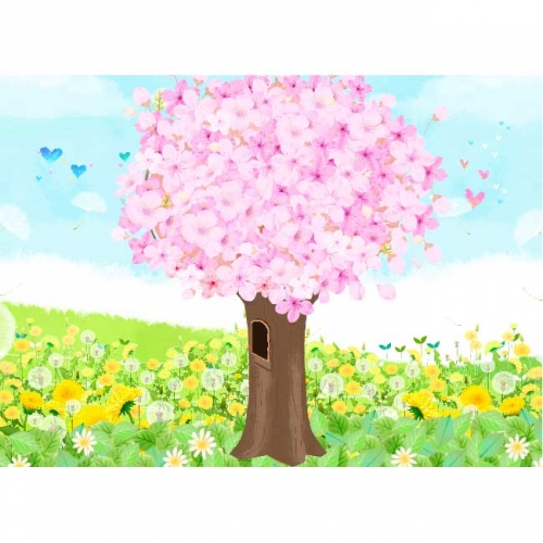 [키즈파람] 봄현수막055