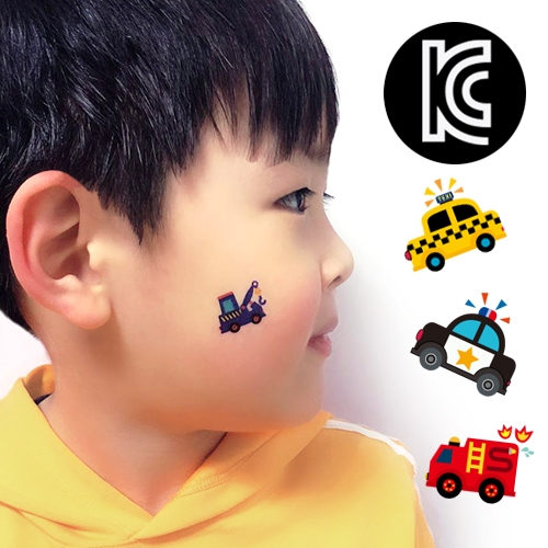 도로교통 키즈타투스티커
