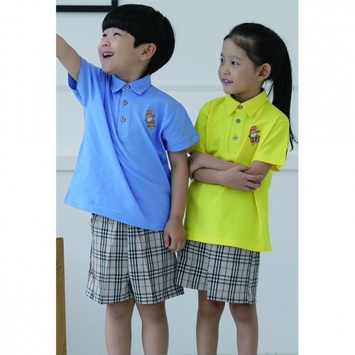 하복 활동복 WK-602 연보라 카라 반팔티 상하의세트