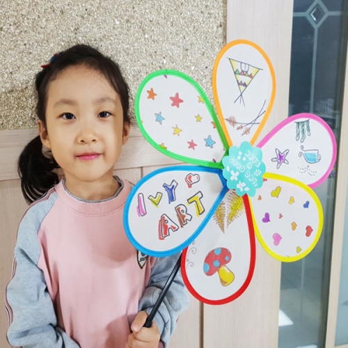 무지개 천바람개비(5개이상구매가능)