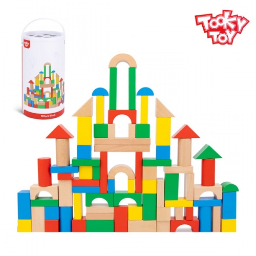[투키토이]원목블록100pcs(467)