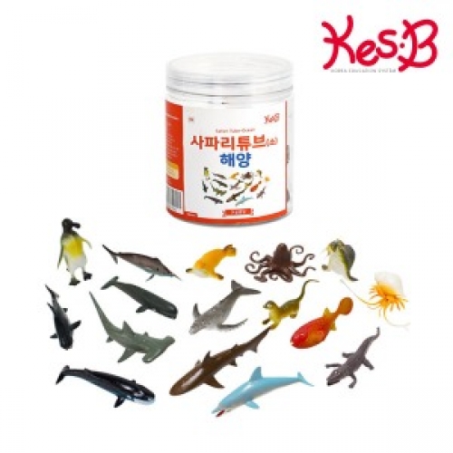 [캐스B]네이처 사파리튜브(소)해양16PCS(1563)