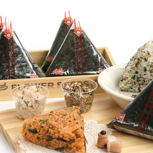 삼각김밥김50매+50매(지퍼팩포장) 세트모음 (무조미)
