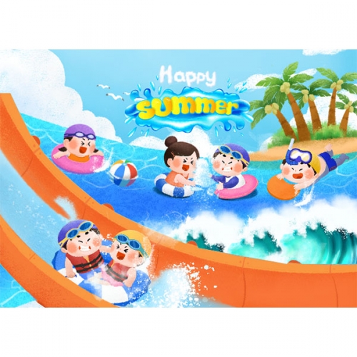 [키즈파람] 여름현수막071