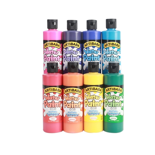 [아티바바] [1+1]워터페인트 250ml 8색 /물감놀이/물감/색칠놀이