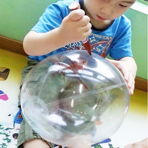 (인기재입고)투명 그리기비치볼