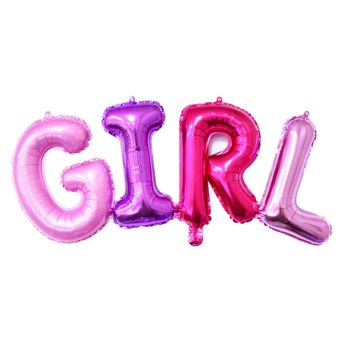 6000 걸(GIRL) 호일 풍선