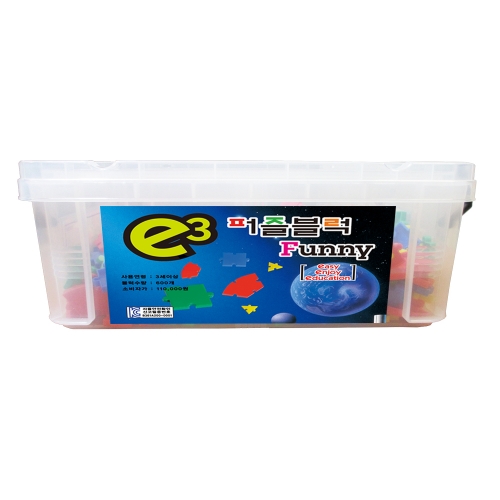 [하트투하트] E3퍼즐블럭 600pcs