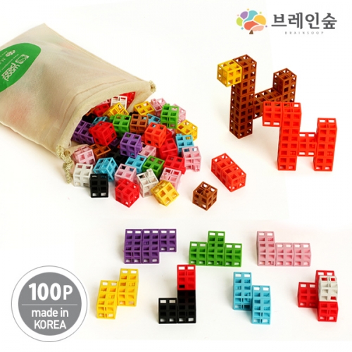 매쓰큐브100+부직포주머니(소)-기본형