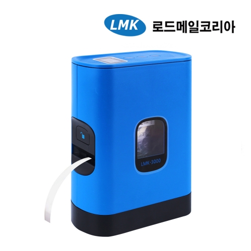 로드메일코리아 사무용 블루투스 라벨프린터 LMK-3000+라벨지+어댑터