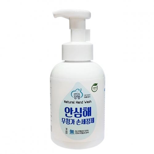 친환경 강청 무첨가 손세정제500ml 대용량