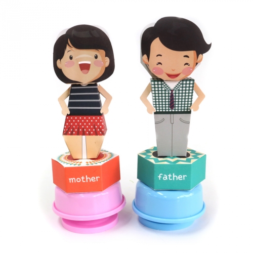 엄마아빠 오르골 (오르골 색상랜덤발송)