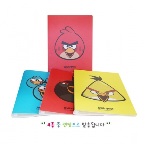 앵그리버드 클리어화일(20P)색상랜덤[5개부터 구매가능]