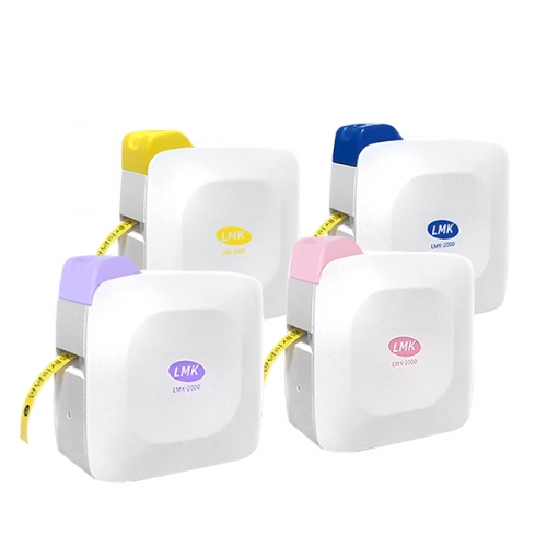 로드메일코리아 블루투스 라벨프린터 LMK-2000YL 옐로우+라벨지