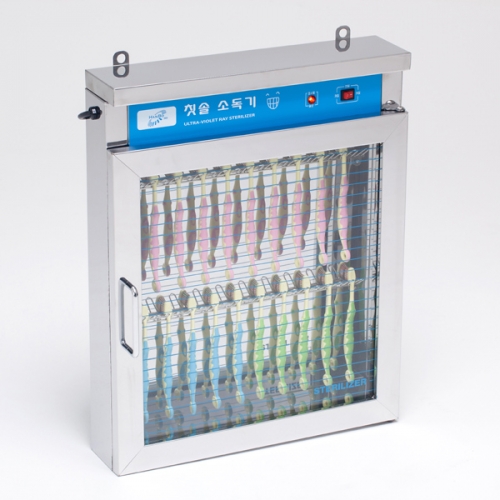 칫솔소독기 H-40/40인용/벽걸이/QI-40 (배송 7일~14일 소요)