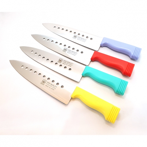 니켄[NIKKEN]칼라식도 9인치(225mm)/타공칼  [색상랜덤]