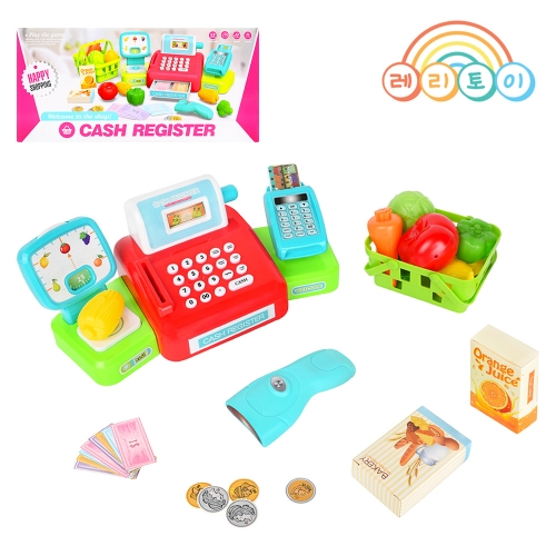 과일가게 계산대놀이 A형 15pcs