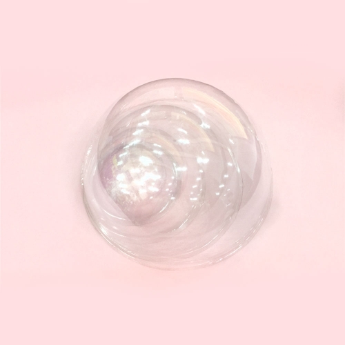 h69 만들기재료 투명원형반구 중(지름12cm)
