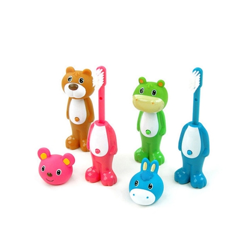 f04 애니멀 아동 칫솔3 캐릭터 칫솔 랜덤발송