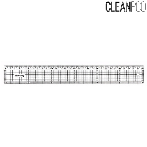 f09 30cm 방안자(30x3.5cm) SH-B005