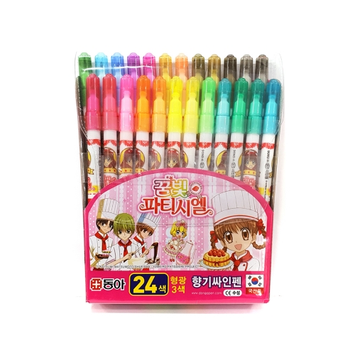 f09 꿈빛파티시엘 향기싸인펜 24색