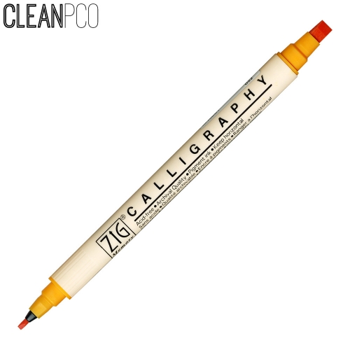 f09 쿠레타케캘리그라피펜MS-3400APRICOT052-3