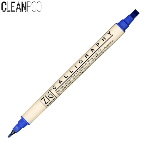 f09 쿠레타케캘리그라피펜MS-3400PURE-BLUE030-1