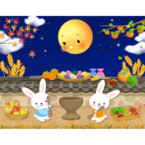 [키즈파람] 추석현수막098
