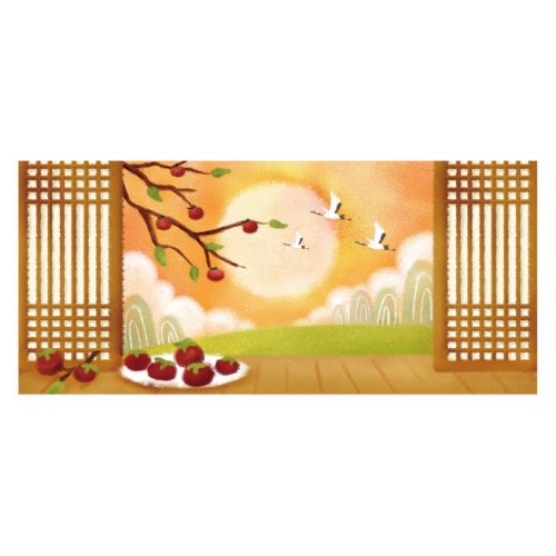 [키즈디자인] 가을배경현수막 150