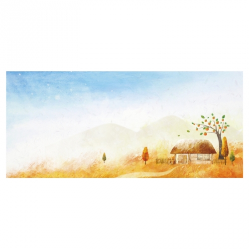[키즈디자인] 가을배경현수막 6049 전통배경