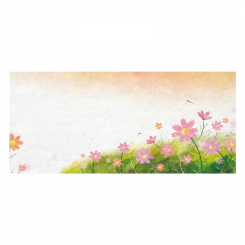 [키즈디자인] 가을배경현수막 6053 코스모스