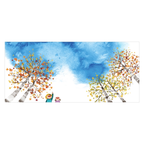 [키즈디자인] 가을배경현수막 6059 단풍