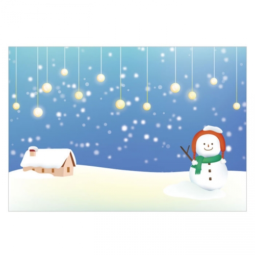 [키즈디자인] 겨울배경현수막 176