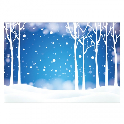 [키즈디자인] 겨울배경현수막 181