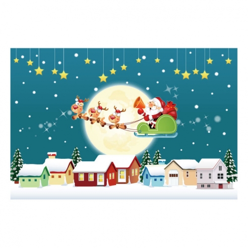 [키즈디자인] 겨울배경현수막 715