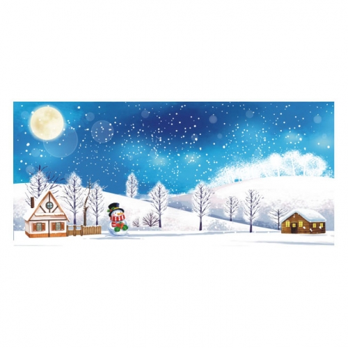 [키즈디자인] 겨울배경현수막 729