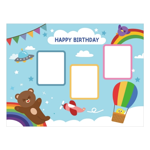 [키즈디자인] 생일현수막 1214