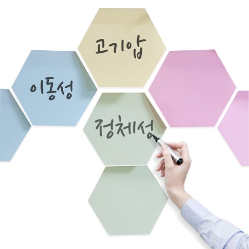 두두엠 육각 점착 메모지(4colors)