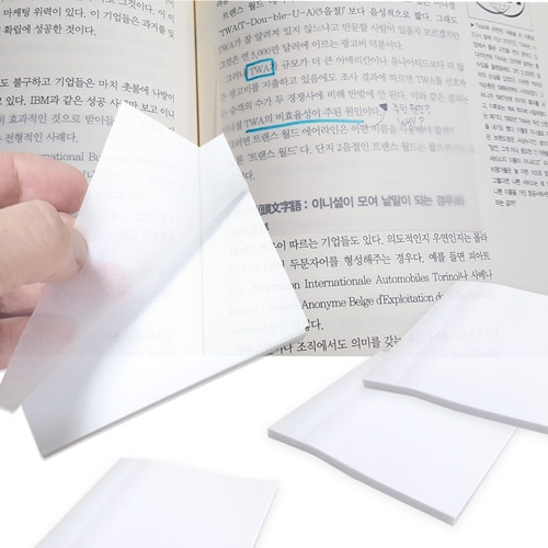 두두엠 반투명 점착 메모지(3sizes)