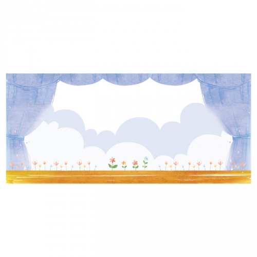[키즈디자인] 무대배경현수막 3255